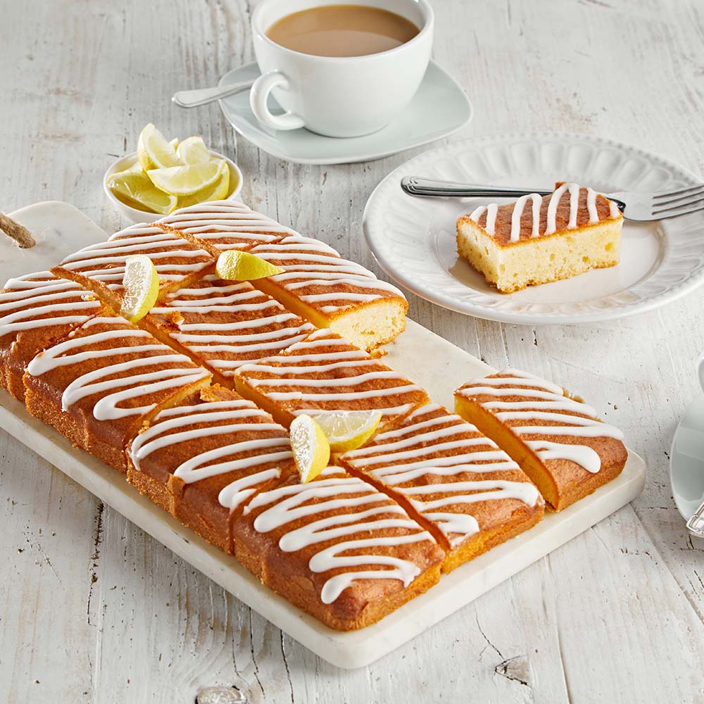 GF Lemon Drizzle Traybake