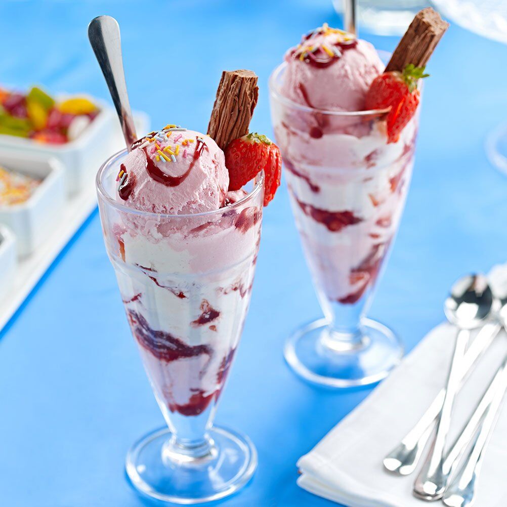 Soft Scoop Ice Cream Strawberry