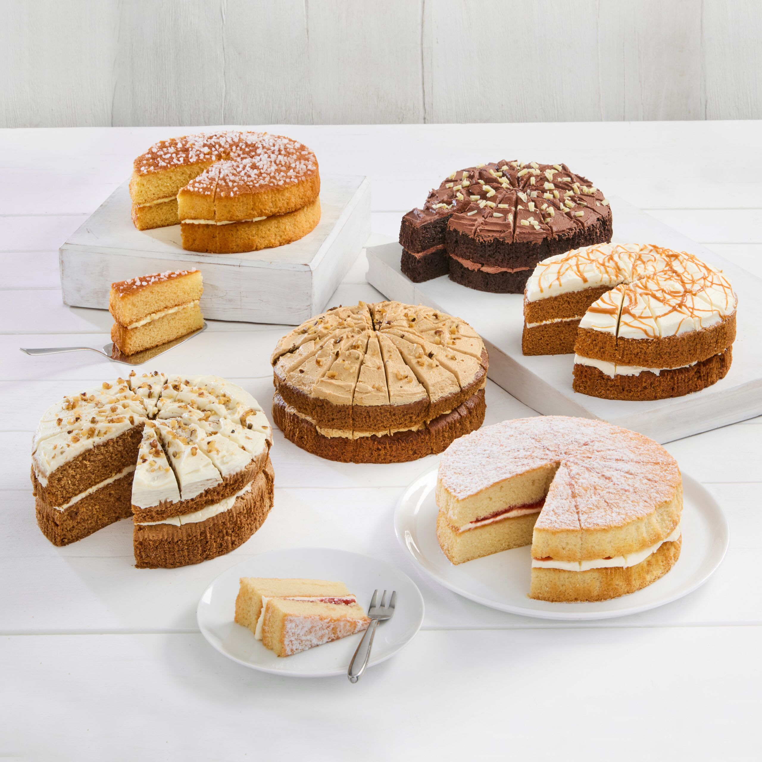 Classic Coffee and Walnut Cake - Image 2